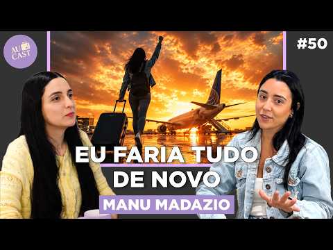 Thumbnail do episódio Quase SURTEI Quando Cheguei nos EUA (Manu Madazio) | Au Cast